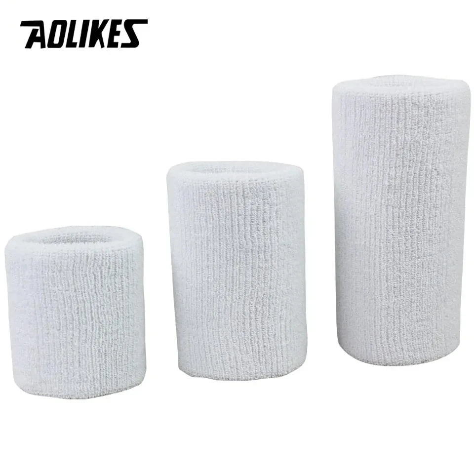 AOLIKES 1PCS Wrist Brace Support Wrap Tennis Wristband Sport Sweatband for Gym Basketball Volleyball Hand Sweat Band Polsband