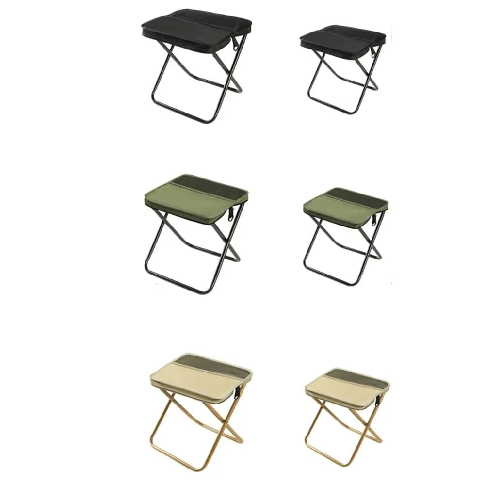 Portable Foldable Backpack Stool Lightweight Camping Fishing Picnic Chair Outdoor Outdoor Adventure Seat for Hiking Travel