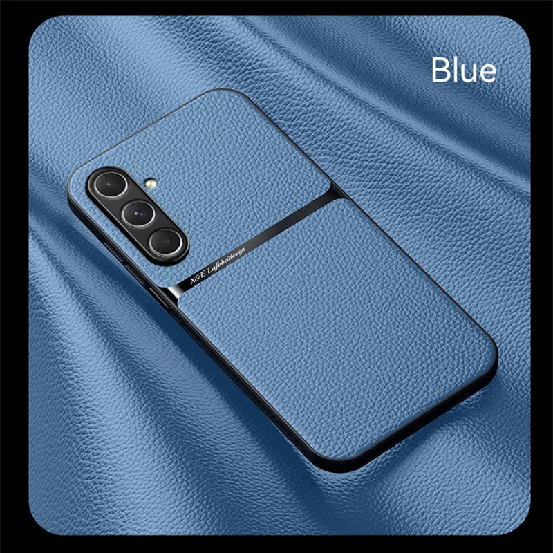 PU Leather Magnetic Case for Samsung Galaxy M35 A16 A36 A56 A15 5G A25 A35 A55 Protective Cover Hard Shell Coque Fundas