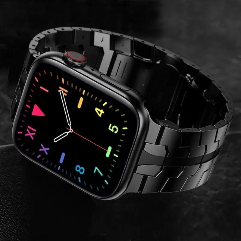 Stainless Steel Strap For Apple Watch Series 11 10 9 8 SE 3 46mm 45mm 42mm 44mm Metal Bracelet Band For iWatch Ultra 3/2/1 49mm