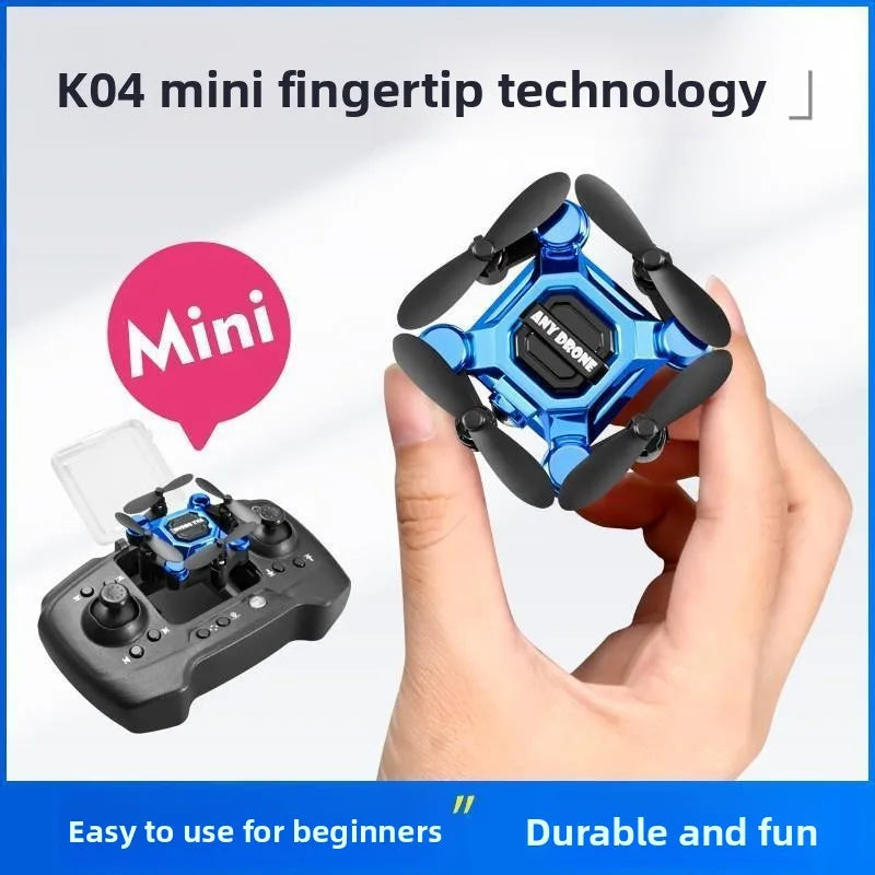 Mosquito drone, mini folding drone, aerial camera drone, student remote-controlled helicopter, small toy