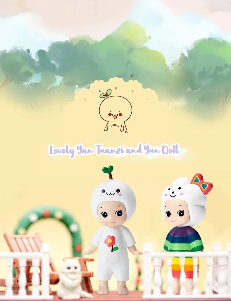 Sonny Angel Harvest Series Blind Box Hellokitty Mymelody Kawaii Hippers Anime Figures Surprise Guess Bag Mystery Box Toys