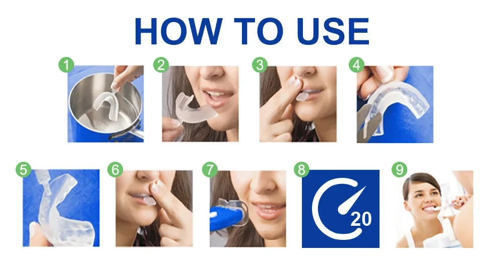 Household tooth whitening instrument Tooth whitening instrument gel cold light tooth cleaner Tooth cleaning