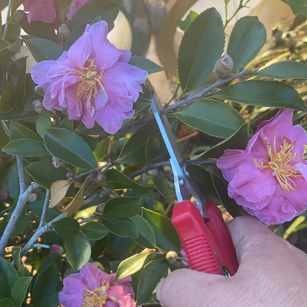 1pc Stainless Steel Loppers, Multi-Purpose Garden Scissors, Ergonomic Handle for Pruning, Packaging, Florist, Industrial Use