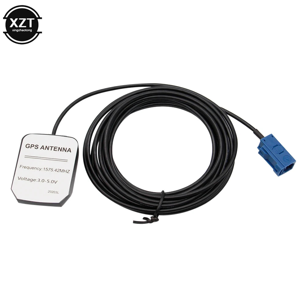 Car GPS Antenna Satellite Antenna FAKRA Interface Car Navigation GPS Antenna for Volkswagen Skoda Benz Audi A3 A4 A6 TT