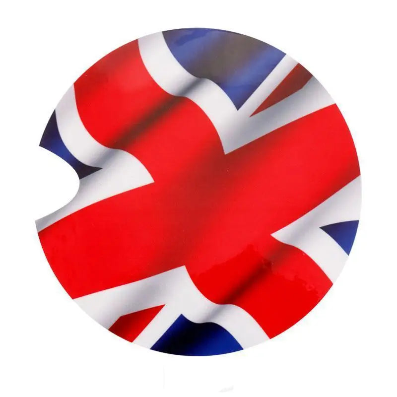 Gas Fuel Tank Cap Stickers Cover Car Sticker Decals  for Car Mini Cooper Clumban F55 F56 R55 R56 R60 R61 Car Styling 11CM