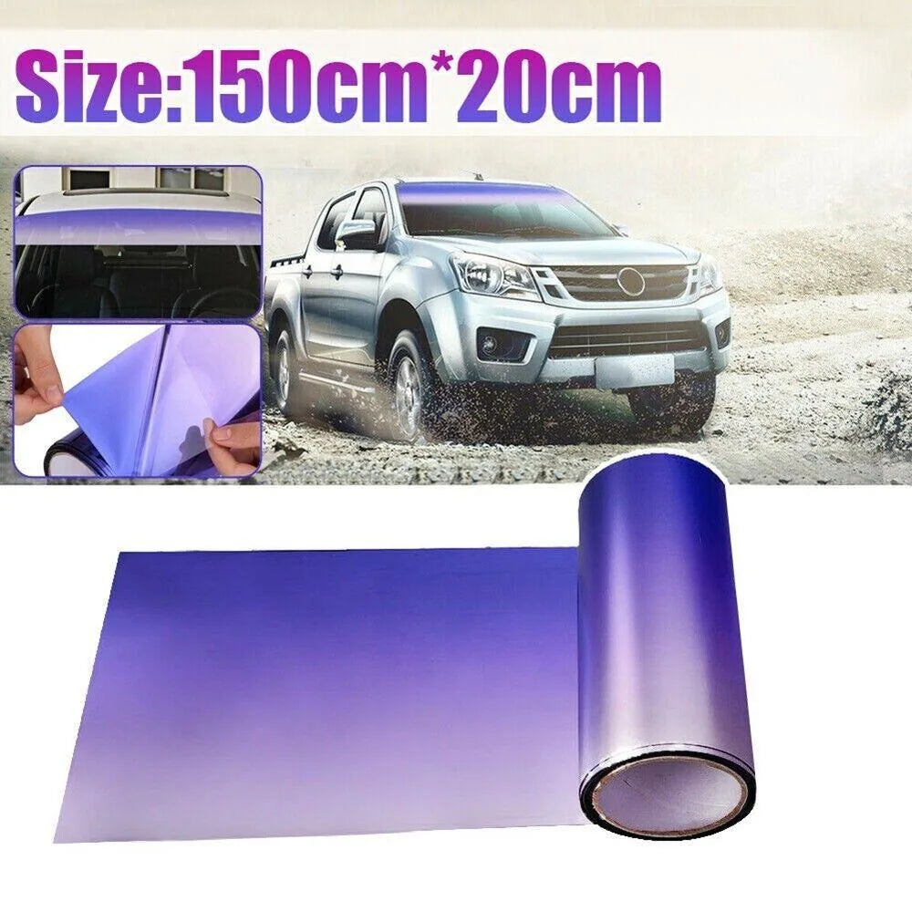 Universal Car Solar Window Tint Film Heat Insulation Color Changing Film Sun Shade Front Windshield Sunshade Protector