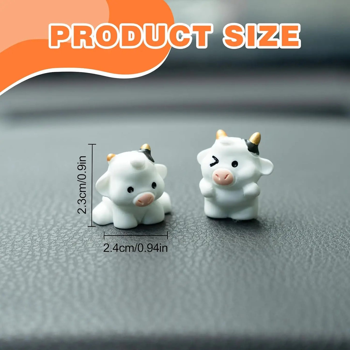 Cute Mini Animal Car Dashboard Accessories Fun Animal Car Rear view Mirror Decor Interior Ornaments Fairy Garden Home Car Gifts