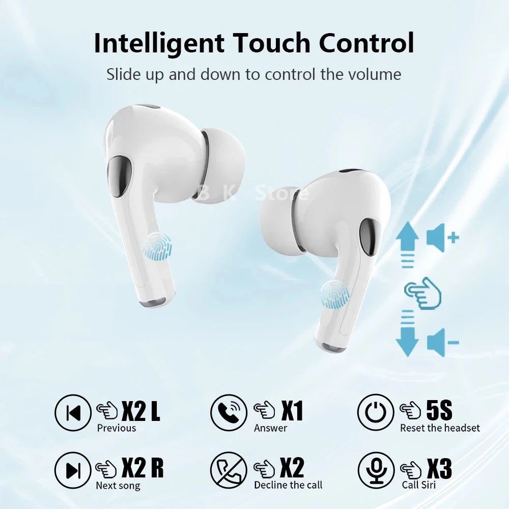 Original Air Pro Wireless Earbud Bluetooth Earphones For Xiaomi iPhone Samsung ANC Wireless Headphone Game Sport Microphone HiFi