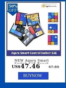 Aqara Smart Smoke Detector Sensor Zigbee 3.0 Fire Alarm Monitor Sound Alert Home Security APP Work With Xiaomi Mi home Homekit