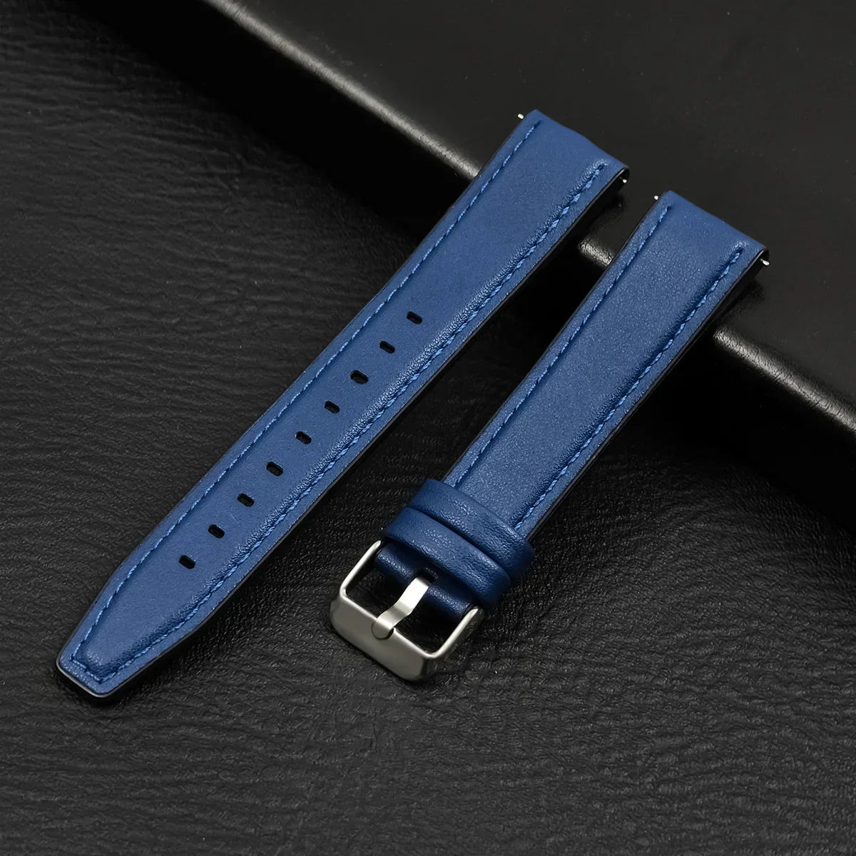 22mm 20mm Leather Strap For HUAWEI WATCH GT 4 46mm 4Pro GT3/2 Pro 42mm Soft Band For Samsung Galaxy Watch 7/6/5/4 40mm Wristband