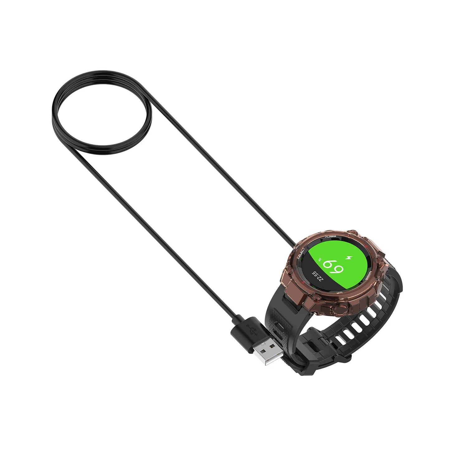 USB Charger For Huami Amazfit T-Rex/Amazfit GTS/Amazfit GTR 42MM 47MM USB 100cm Charging Cable Fast Charging Charger Cradle
