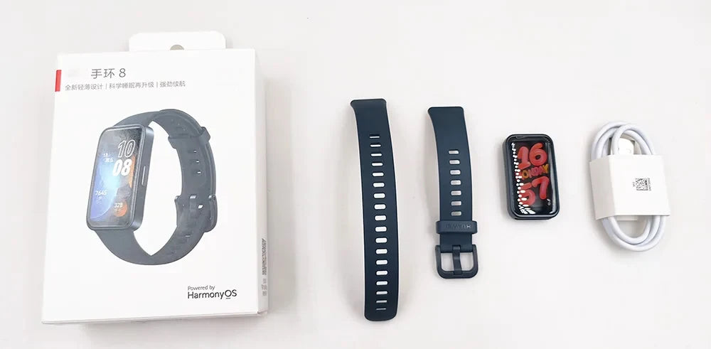 New Original HUAWEI Band 8 Smart Band All-day Blood Oxygen 1.47'' AMOLED Screen Heart Rate Smartband 2 Weeks Battery Life
