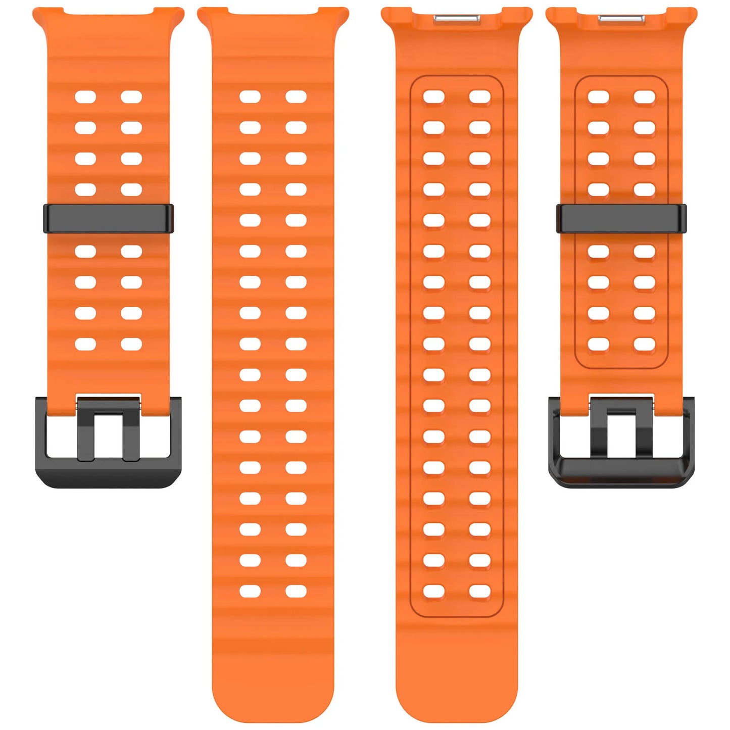 Ocean Band for Samsung Galaxy Watch 8 Classic 46mm/8 44mm 40mm Silicone Sports Breathable Correa Bracelet Galaxy Watch8 Strap