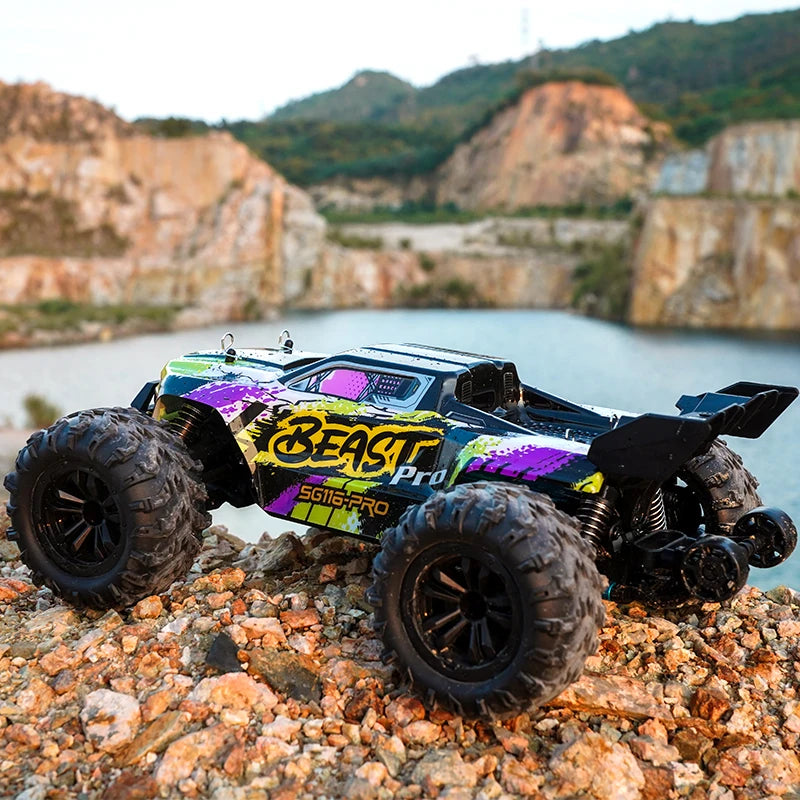 2.4G Remote Control Car 4WD Professional Racing Car SG116PRO/MAX Remote Control Car Brushless High Speed 80KM/H Off-road Drift