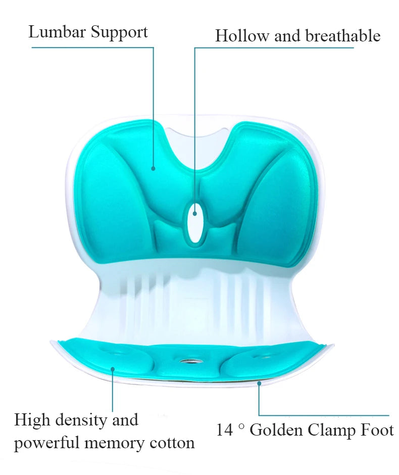 Adult Children's Seat Cushion Chair Waist Support Spine Stting Chair Correction Sitting Posture Long Sitting Is Not Tired