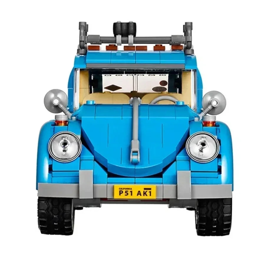 Car Bricks Bus Compatible 10220 10252 10242 Model Building Blocks Boys Girls Birthday Gifts Toys for Children