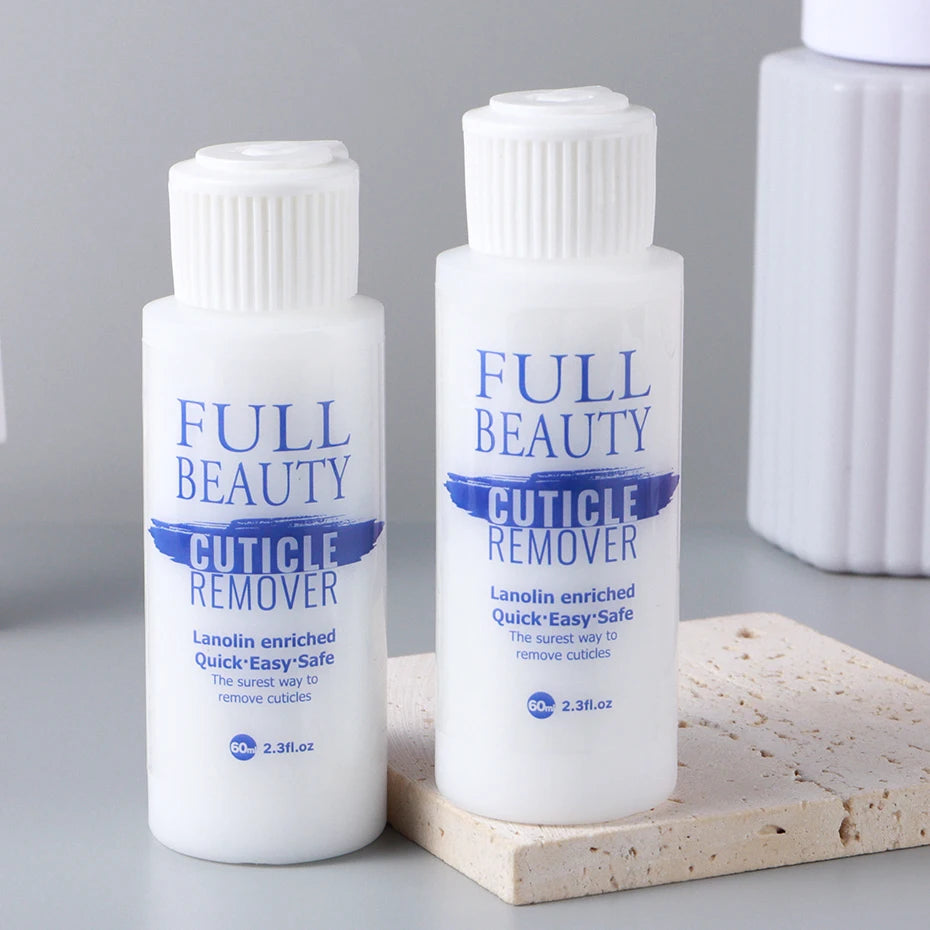 60/30ml Nail Cuticle Remover Softener Liquid Exfoliator Cuticle Oil Treatment Manicure Soften Dead Skin for Pedicure Nails Care