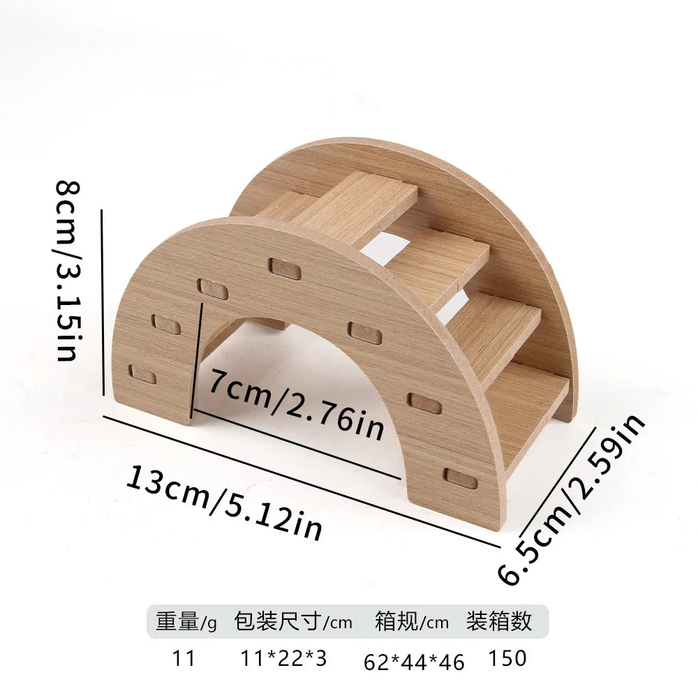 Hamster Squirrel Solid Wood Avoidance House Hedgehog Wooden House Golden Bear Nest Dutch Pig Dormitory Rutin Chicken Large House