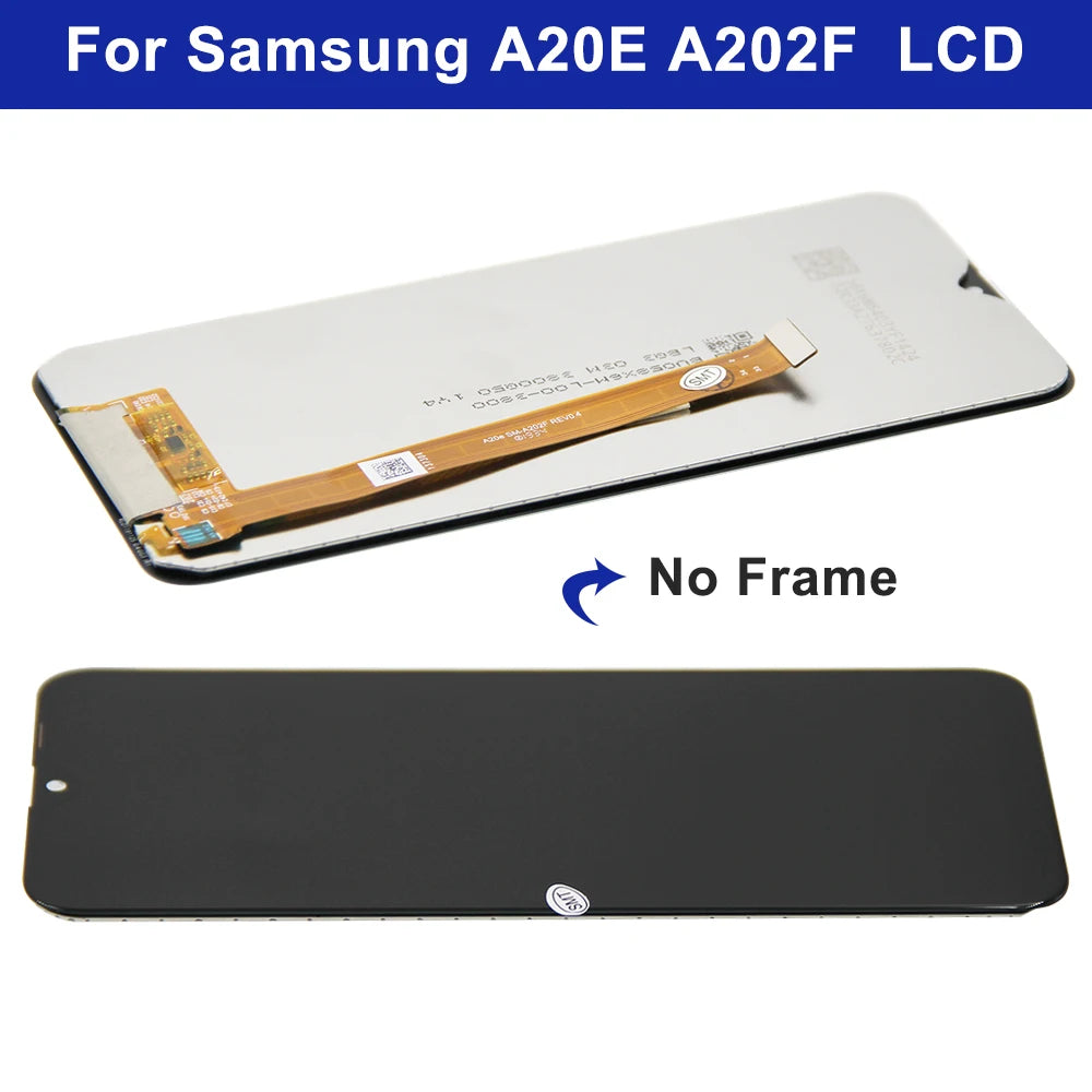 High Quality For Samsung A20E A202 lcd display Touch Screen Digitizer Assembly For Samsung A10E A102 SM-A102U LCD Screen