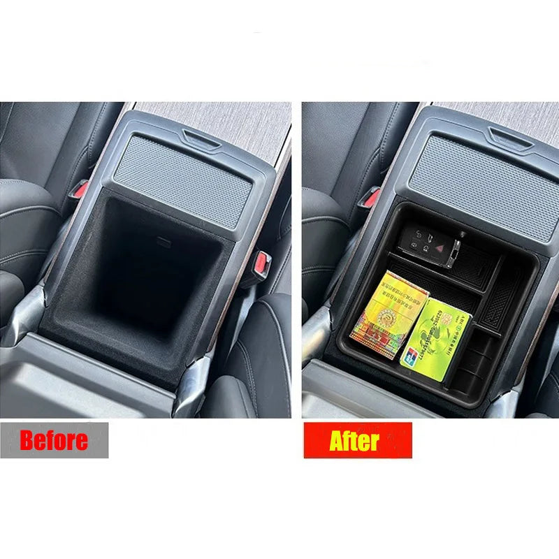 Car Interior Organizer Storage Box For Land Rover Range Rover Sport 2023 2024 Stowing Tidying Accessories