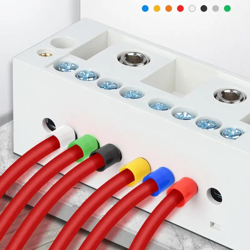 700pcs European Type Tube Terminals Wire Connector Crimper Cable Electrical Pressure Connection Ring Cold Crimp Terminals