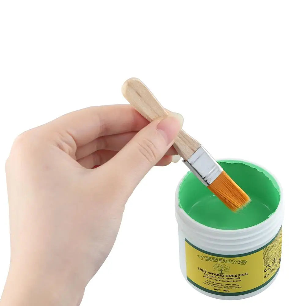 100g Tree Grafting Paste Tree Wound Paste Smear Agent Tree Pruning Sealer Plant Saw Cuts Coating Pruning Heal Wound Repair Tools