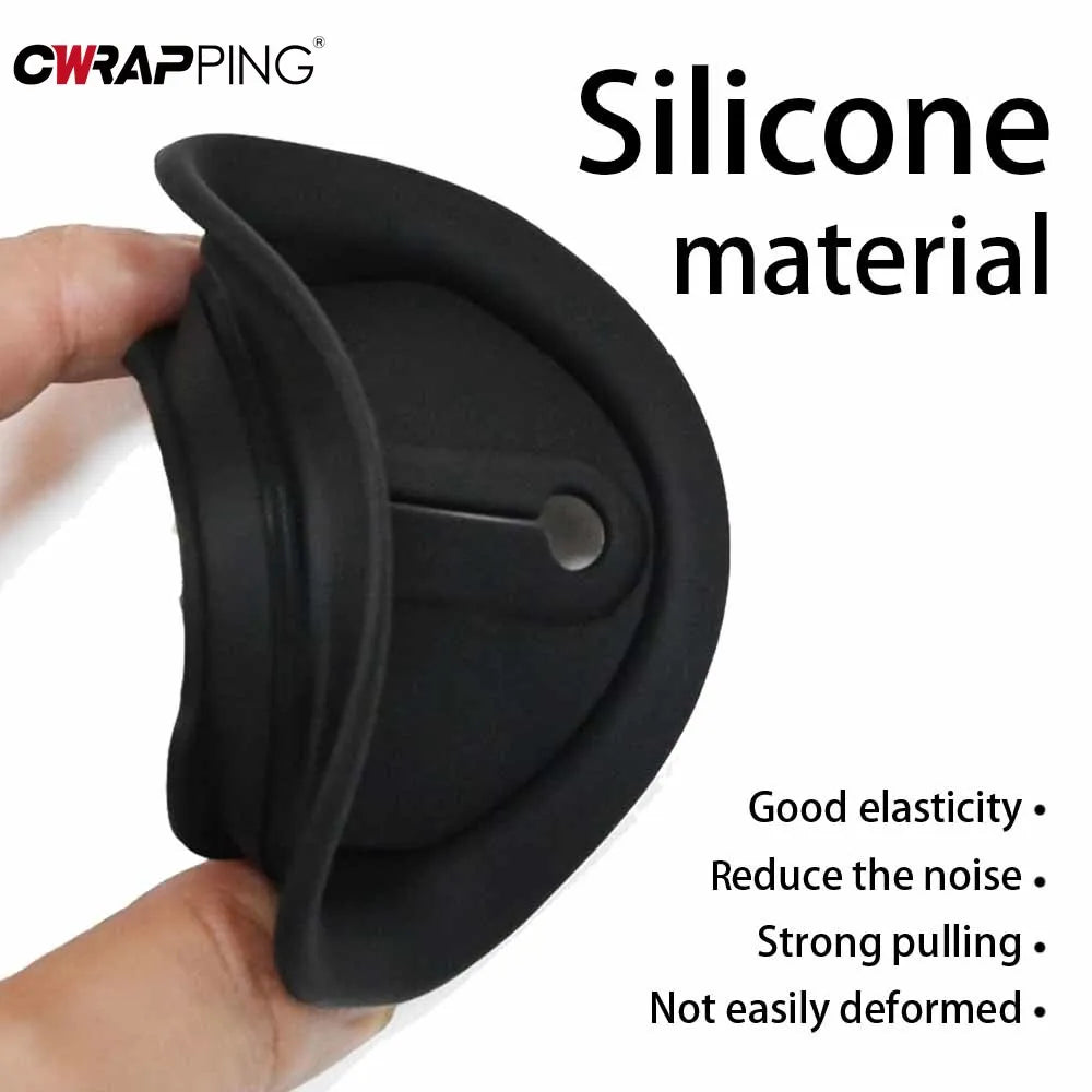 Car Door Shock Absorber Flexible Door Lock Protector Silicone Cover Car Doors Lock Buckle Mute Protective Cushion Accessories