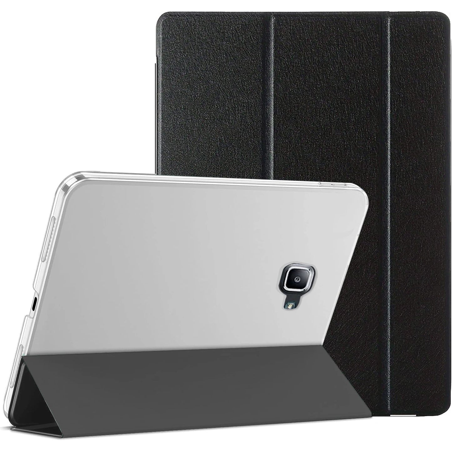 For Samsung Galaxy Tab A A6 10.1'' 2016 Flip Tri-fold Stand Cover For SM-T580 SM-T585 PU Leather Case Auto Sleep Wake