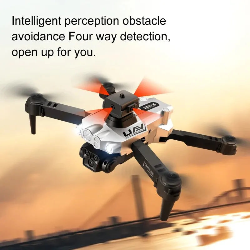 New LU200 PRO Drone 8K Professional 5G Wifi FPV Three Camera Optical Flow Localization 360° Obstacle Avoidance RC Quadcopter