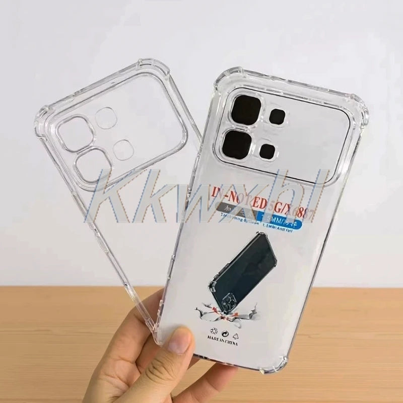 For Infinix Note 60 Pro Edge Note60 60Pro X6887 X6878 X6879 Back Ring Holder Bracket Phone Case Original Shockproof Cover
