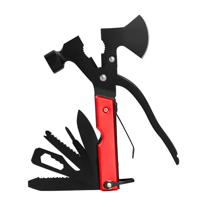 Multifunctional Stainless Steel Axe Hammer Vehicle Emergency Lifesaving Hammer Ideal for Outdoor Camping Hand Tool Cheap