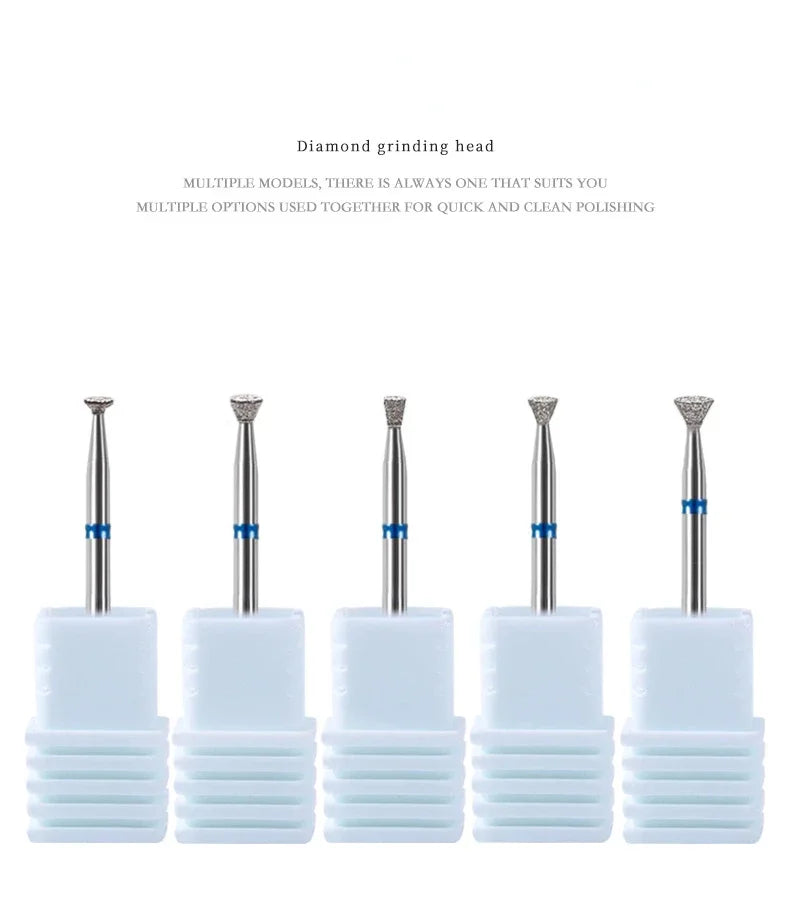 Nail Drill Bits Machine Pedicure Manicure Foot Cuticle Clean Tools Nail File Grinding Head Nail Art Tools Accessories Polish