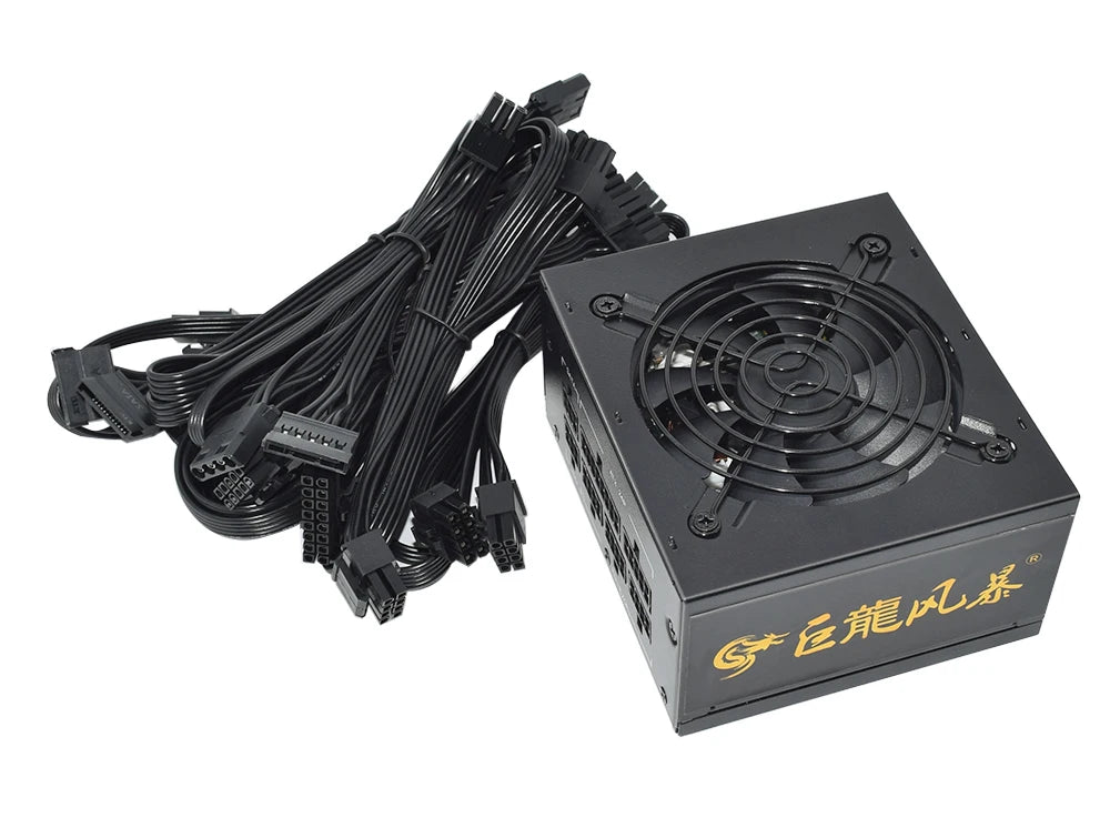 80Plus Bronze 400W 600W 110-230V Full Modular SFX Micro PC PSU High Efficiency Silent Fan Game Computer Power Supply