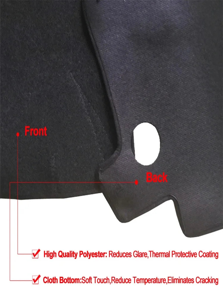 For Honda Freed GB5 GB6 GB7 GB8 2016-2021 Accessories Dashboard Cover Instrument Panel Dash Mat Dashmat Protective Pad