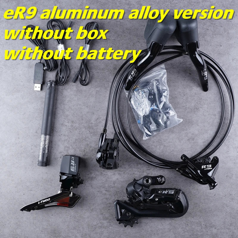 LTWOO eRX eR9 2x12s / 2x11s Electronic Groupset, Road Electronic Groupset, Replaceable battery, APP programming