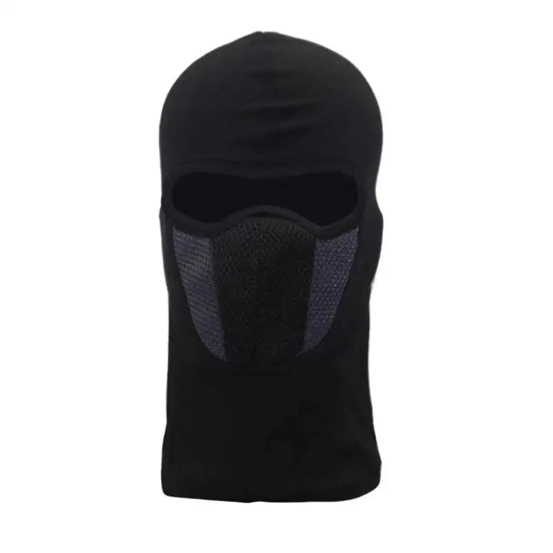 Splicing Four Seasons Cycling Mask Motorcycle Warm Head Cover Outdoor Ski Mask Plush Hat Filter Head Cover