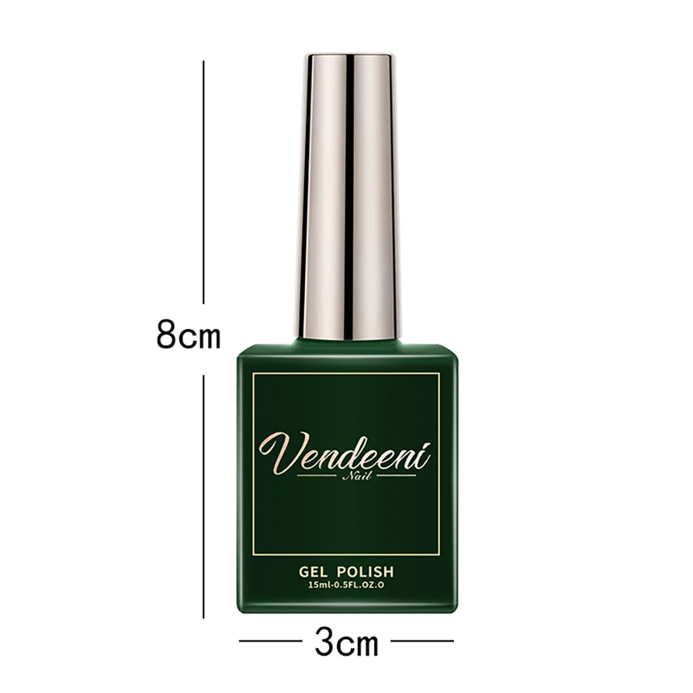 Vendeeni New Russian Self Leveling Gel Nail Polish Strong Base Coat Healthy UV Semi Permanent Varnish Gel for Nail Repair Care