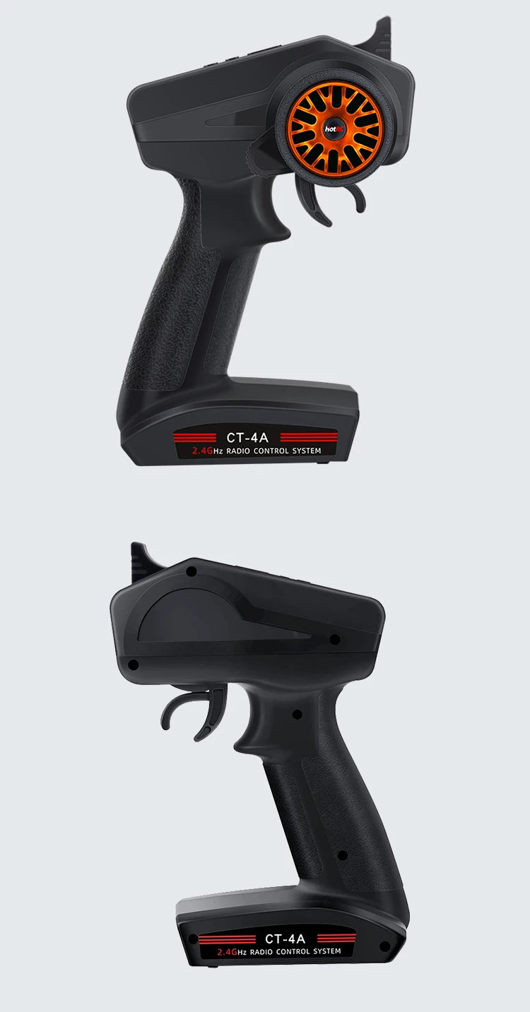 Hotrc CT-6A CT-4A 6CH 4CH 2.4GHz Radio System Transmitter Remote Controller with F-06A F-04A 6Ch Receiver for RC Car Boat Tank