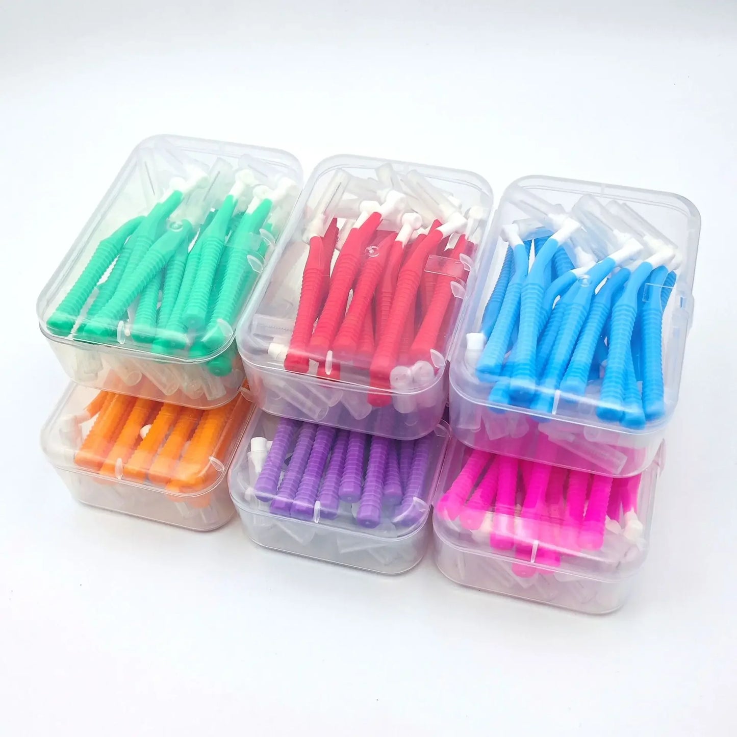 L type Toothbrush Interdental brush interchangeable interdental brush posterior interdental brush orthodontic toothbrush