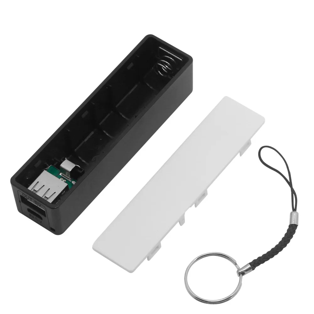 Portable Power Bank USB Mobile Charger Pack Box Battery for Case For 1 x 18650 DIY for iPod phone Mobile Mp3 Mp4 Gps Dropship