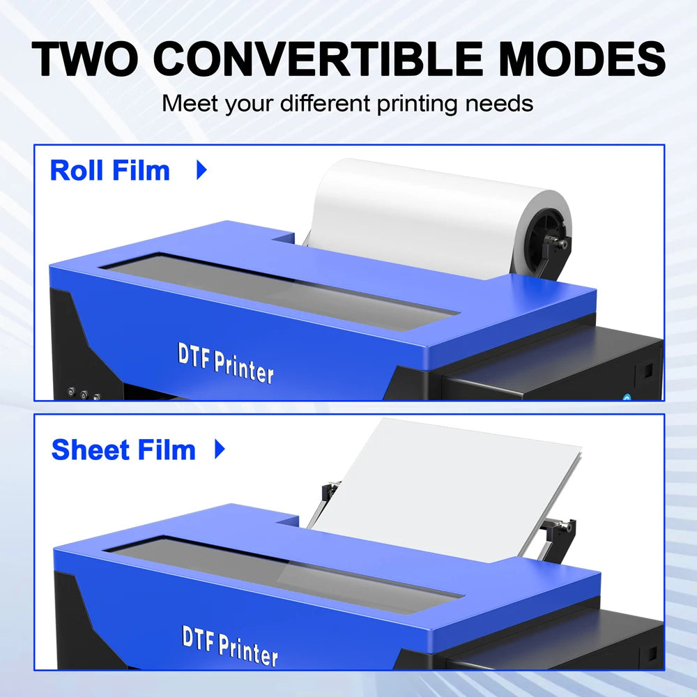 A3 dtf printing machine For Epson R1390 DTF Printer With DTF Curing Oven Directly To Film Transfer T shirt printing Machine A3
