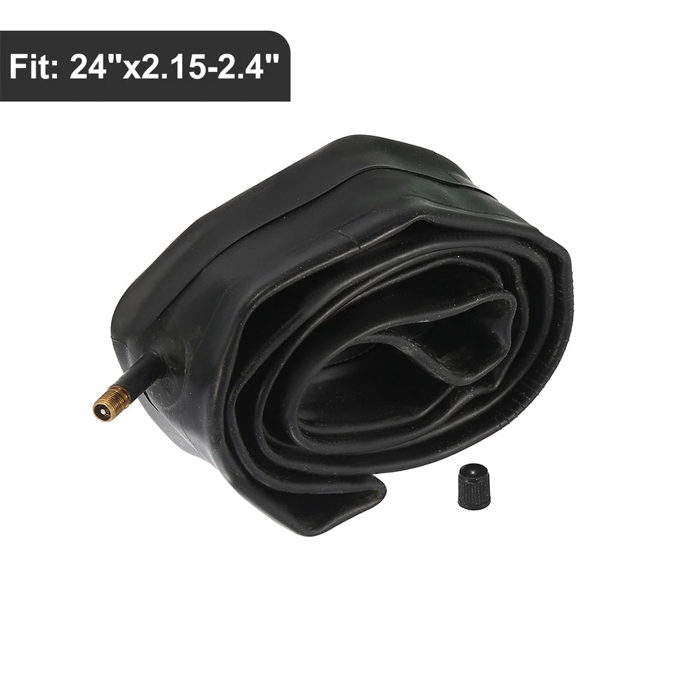 X Autohaux Bicycle Inner Tires 14/16/18/20/22/24/26 inch Schrader Tyres 1.75/2.125'' width Bike Cycling Tire Rubber Tube for MTB