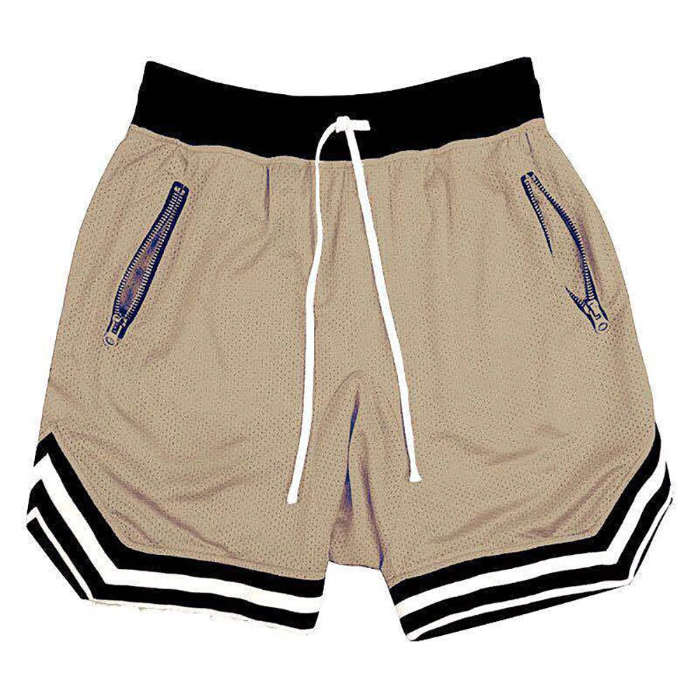Summer Basketball Shorts Men Loose Sport Shorts Quick Drying Mesh Sports Five-point Pants Oversized Sports Shorts