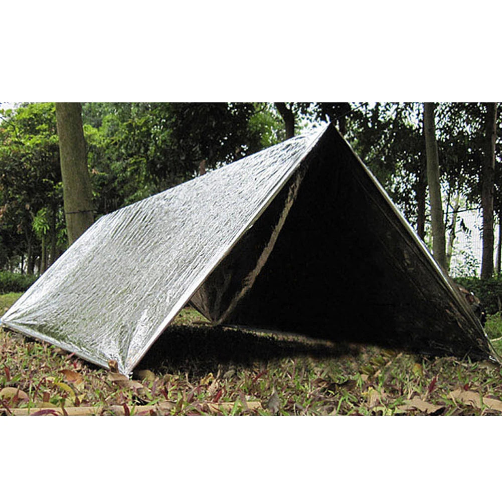 1-10PCS Emergency Blanket Outdoor Survive First Aid Military Rescue Kit Windproof Waterproof Foil Thermal Blanket for Camping