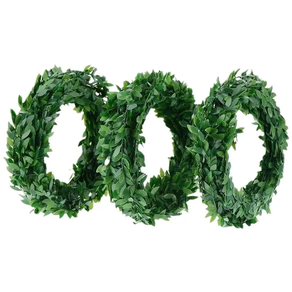 Artificial Ivy Fake Leaf Wreath 7.5Meter Plant Vines Home Wedding Christmas Outdoor UV protection Garden Festival DIY Decoration