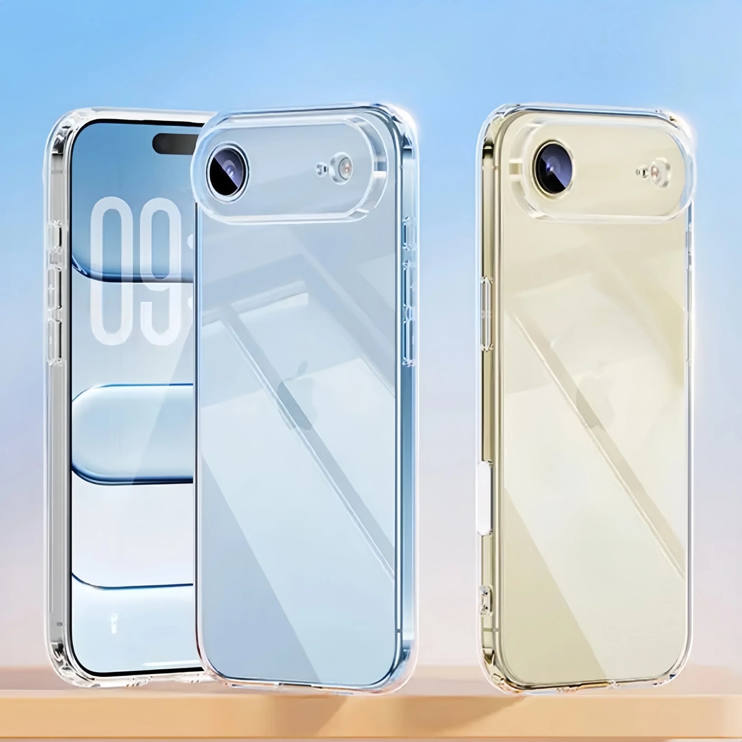 Clear TPU Case for iPhone Air ,Ultra Slim, Shockproof, Anti-Yellowing, Scratch-Resistant , Enhanced Grip-Transparent