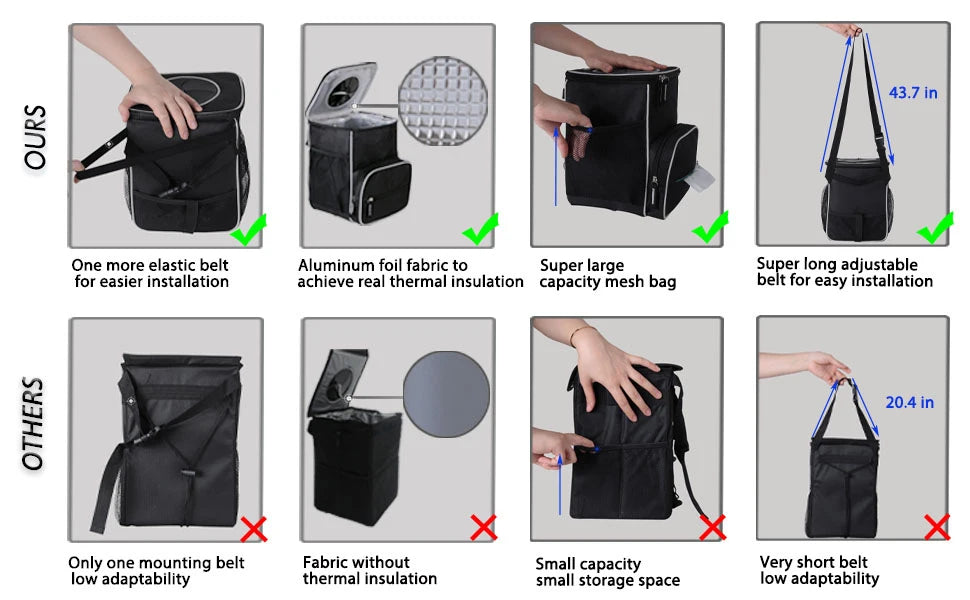 Folding Car Storage Box Large Capacity Auto Trunk Organizer Boxes Leather Waterproof Cars Stowing Tidying Multi-color Interior