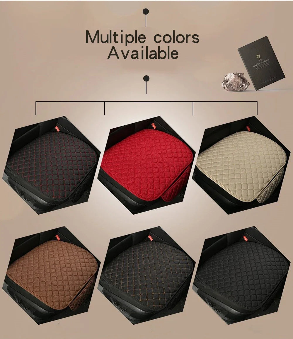 Universal Car Seat Cover Protector Car Accessori Backrest Front Rear Seat Back Waist Washable Cushion Pad Mat Auto Four Seasons