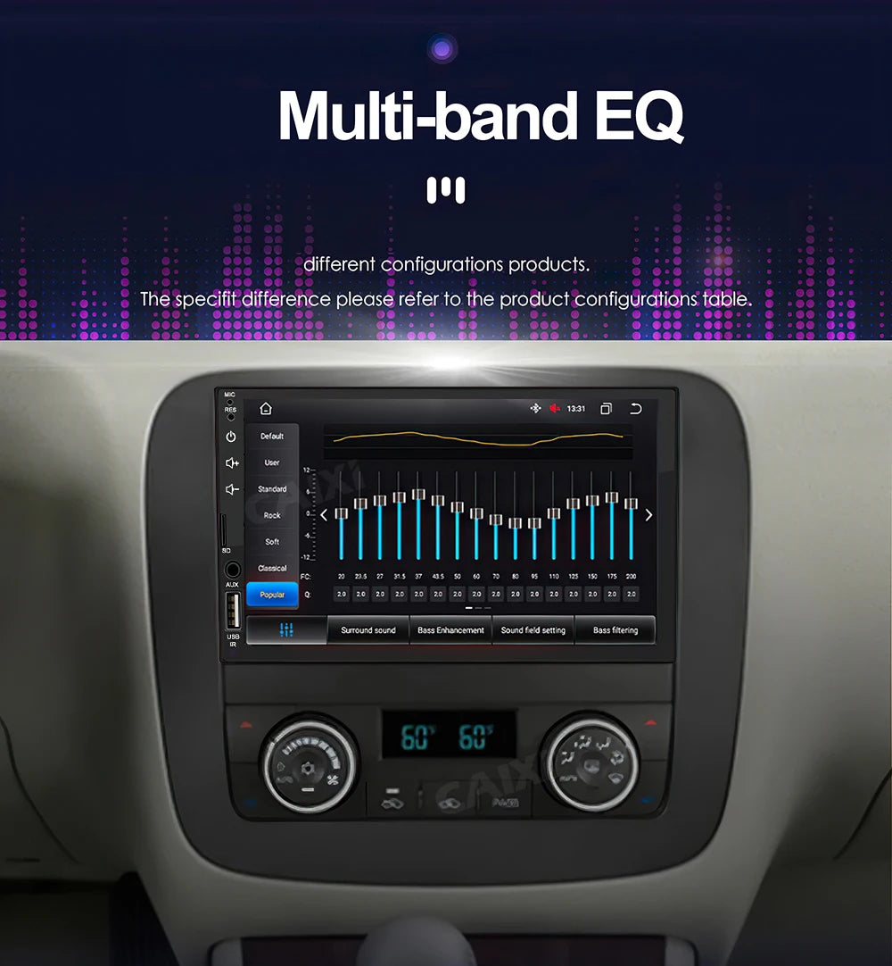 2 din 7 inch IPS Car Radio Multimedia CarPlay Android Auto 2din Autoradio Car Stereo Universal   Head Unit Rear View AHD Camera